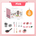 🎁[Beste cadeau voor kinderen]🍳Echt kookgerei voor kinderen Mini keukenspeelgoed - 22-delige set