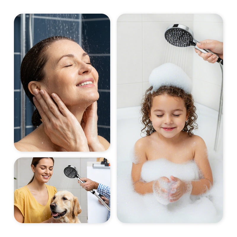 🔥Hot Sale ⏳Regelbare regendouchekop met hoge druk