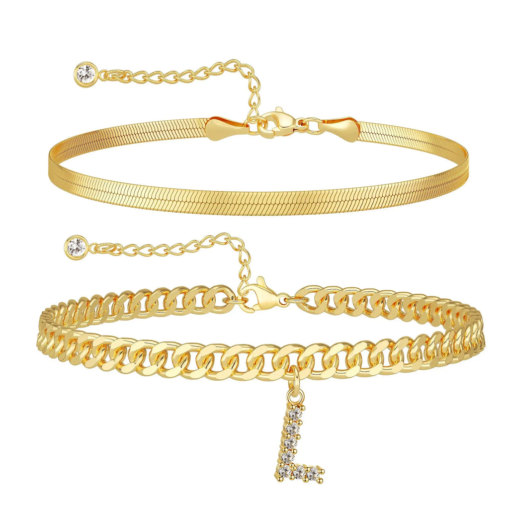 Ariane - Enkelketting met letter - een ideaal cadeau!
