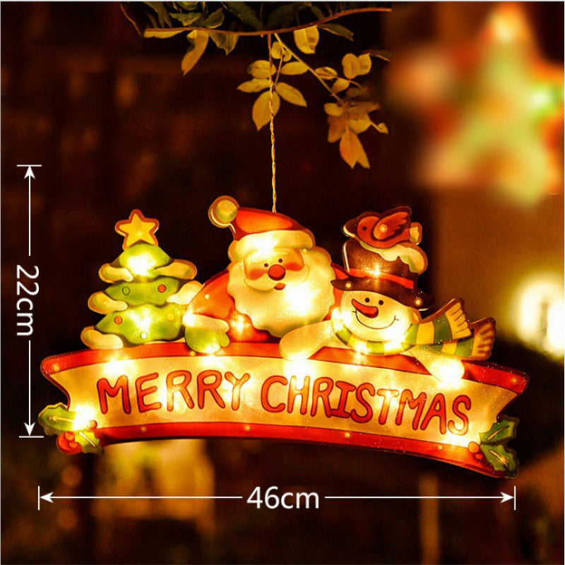 ⛄Kerstmis voorverkoop🎄 Kerstmis raamhangende lampjes💡