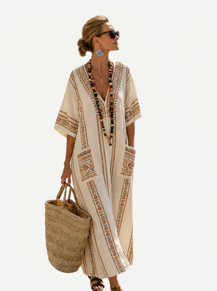 Desiree | Lange Caftan Jurk