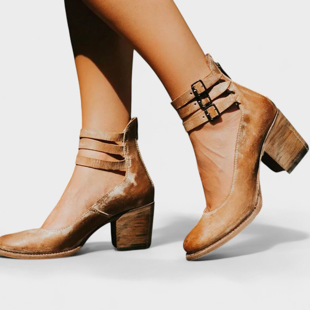 Inês - Leren Orthopedische Schoenen