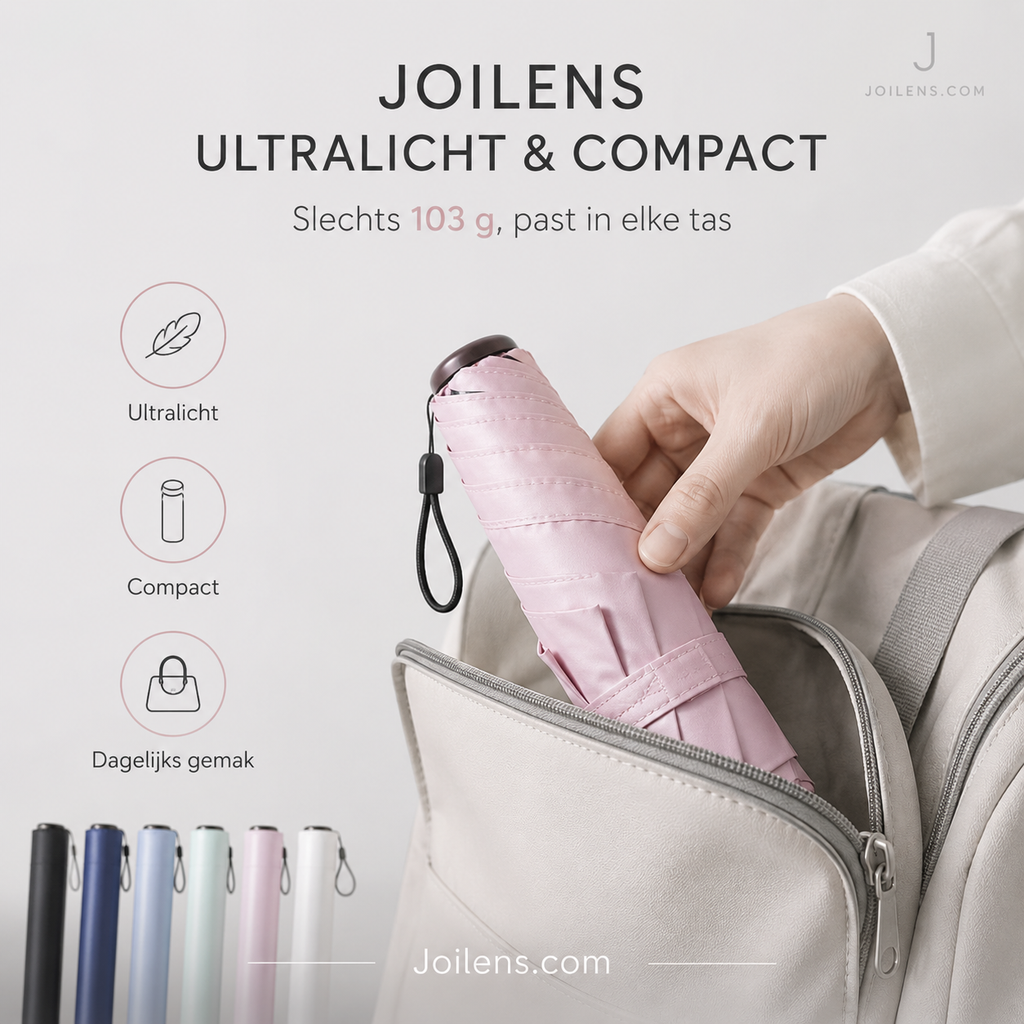 ✨ Zeg vaarwel tegen bulky paraplu's – Ultra-lichte zon- en regenbescherming voor onderweg! ✨