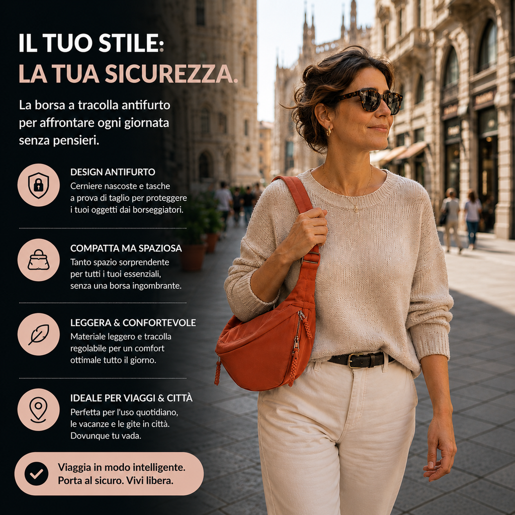Gioia | Schoudertas Oranje