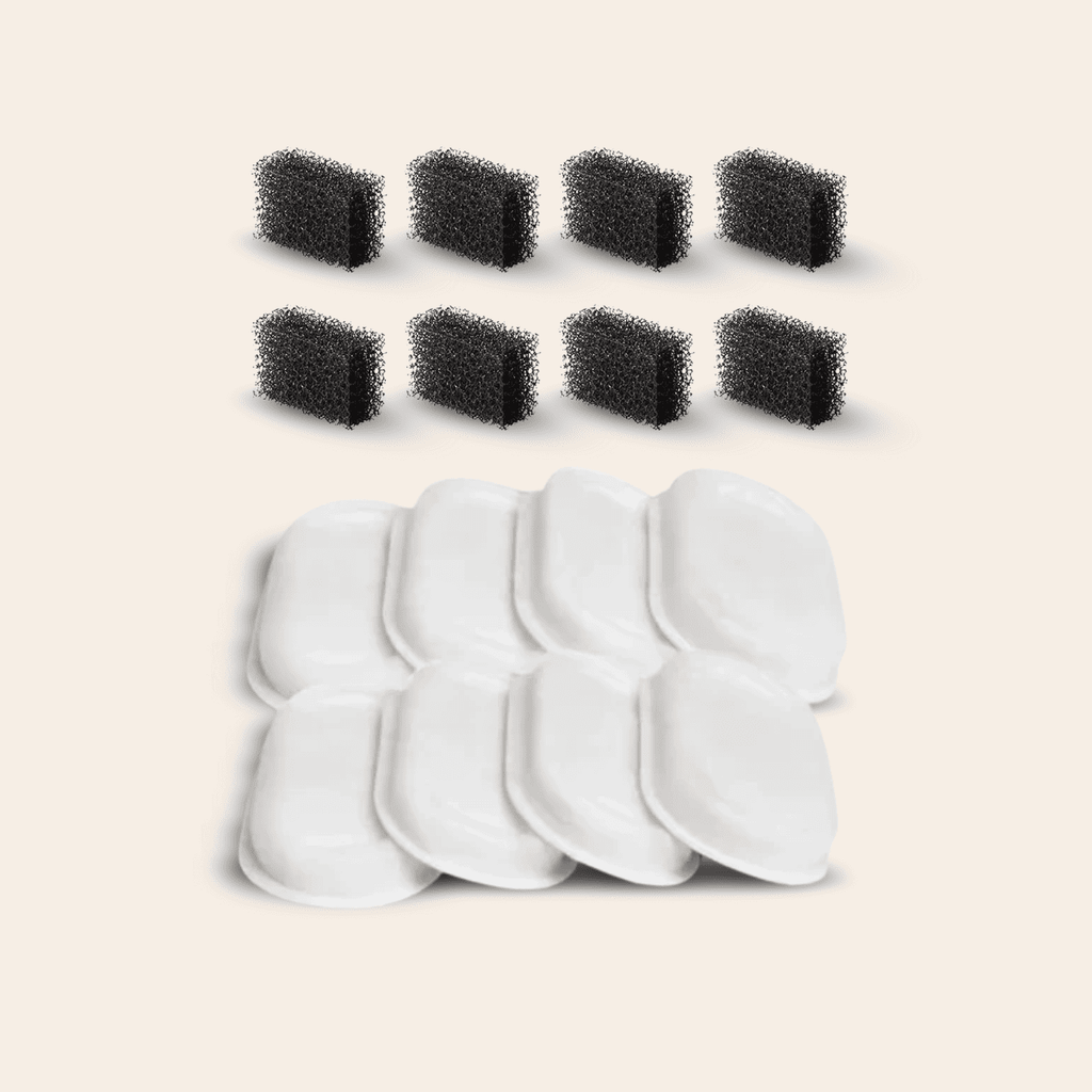 CharmPaws® RVS Drinkfontein Navul Filters - 8-pack