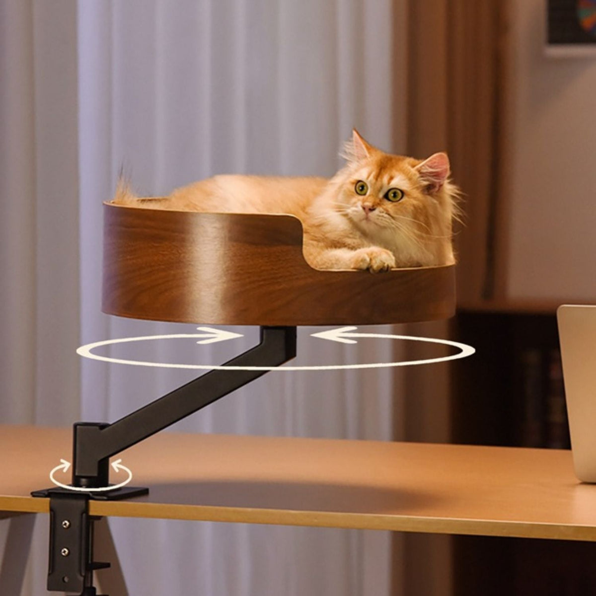 Bureau Kattenmand | Draaibaar, Verstelbaar & Dubbele Mand