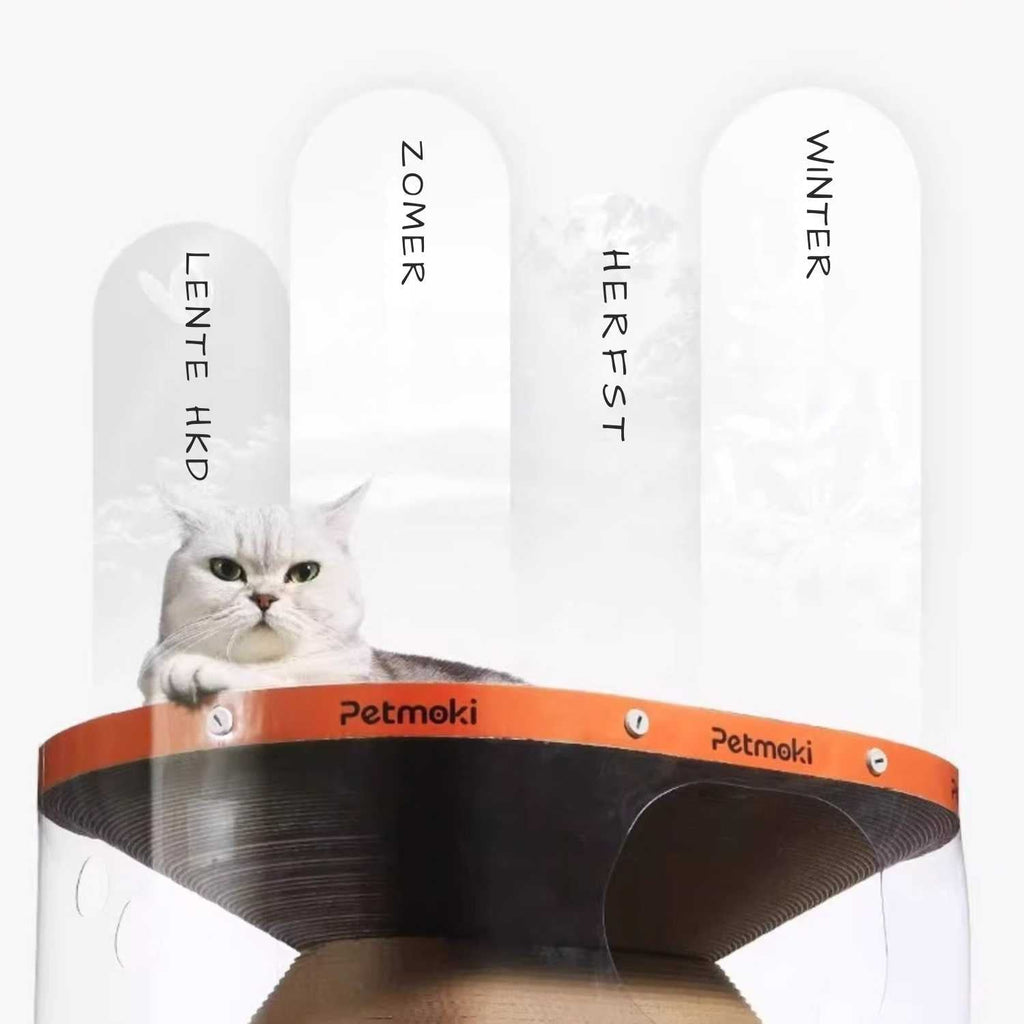 Petmoki Kattenhuis Tunnel Speelplezier | Krab & Klim Zelfvermaak