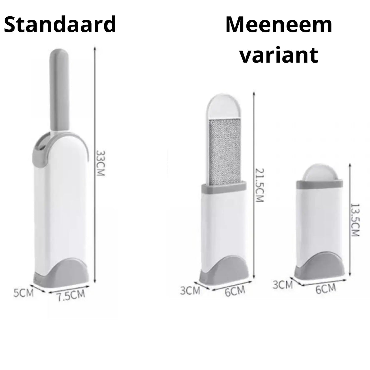 Herbruikbare kledingborstel met zelfreinigende basis 🐾 GRATIS meeneem variant t.w.v. 10,- 🐾
