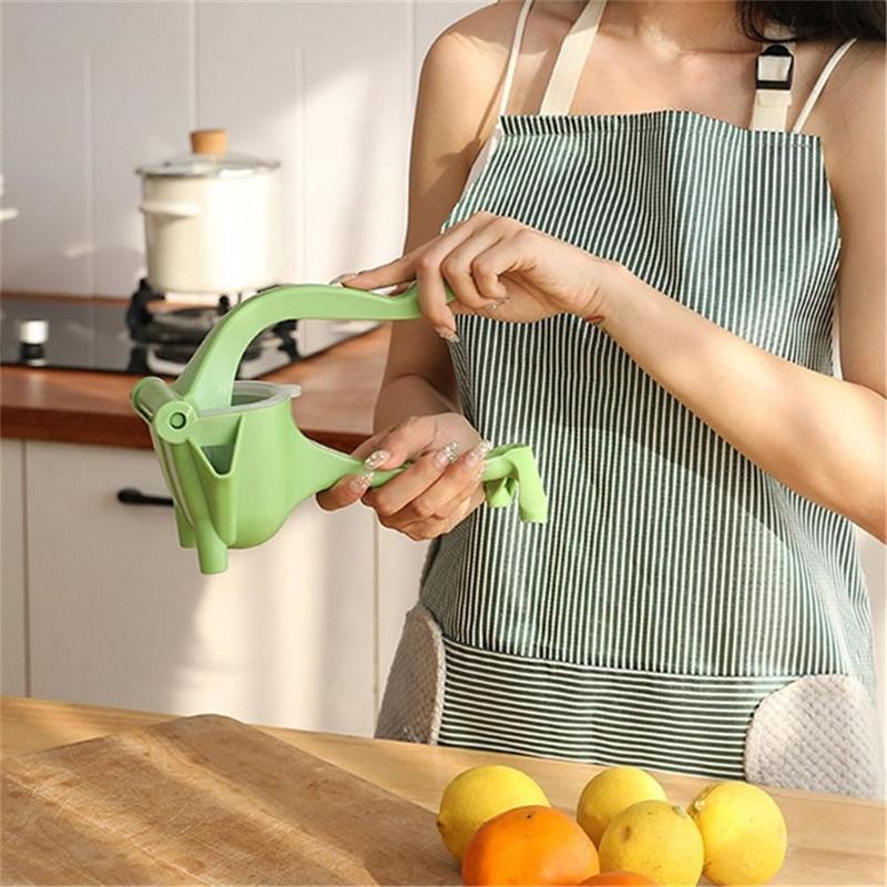 🌞Fris De Lente In Met 50% Korting!🧃 Handmatige Saphandpers | Metaalvrij (Veilig voor Kids) | Food Grade ABS | 1 Seconde Verse Sap