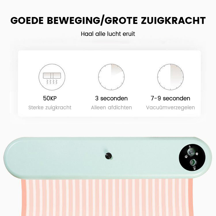 Automatische huishoudelijke vacuümsealer