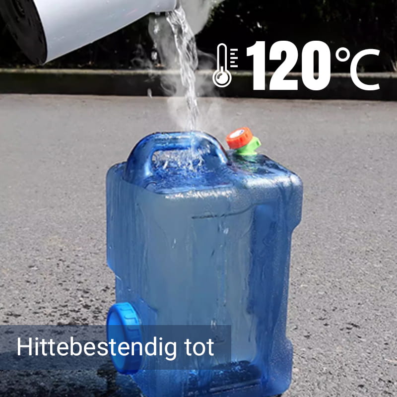 Voedselveilige emmer voor buitenopslag van water