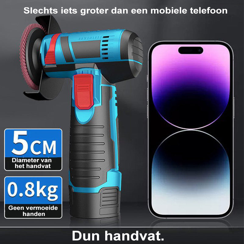 🎁2026 Nieuw binnen 50% KORTING💥Mini-hoekslijpmachine zonder borstels
