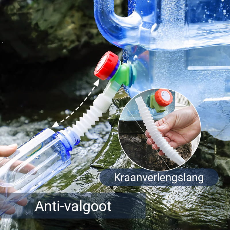 Voedselveilige emmer voor buitenopslag van water