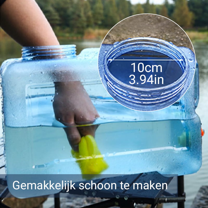 Voedselveilige emmer voor buitenopslag van water