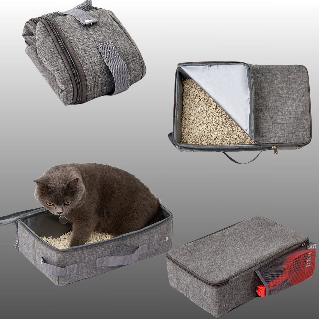 Reis Kattenbak Opvouwbaar en Waterdicht | Perfect voor onderweg