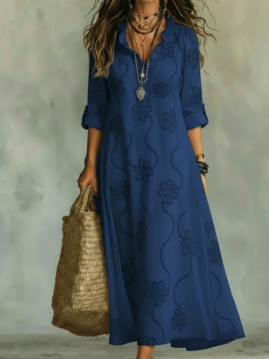 Sienna™ |  Buikcamouflerende Bloemen Zomerjurk