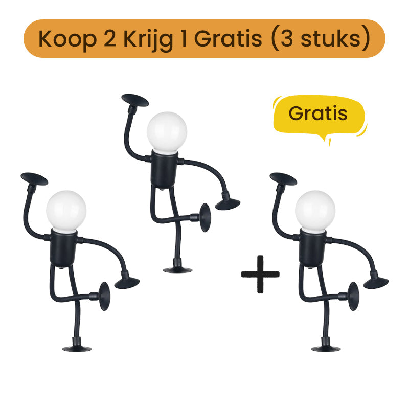 💥Uitverkoop 50% korting🌟Veranderlijke vorm Grappige Sportsman Nachtlamp