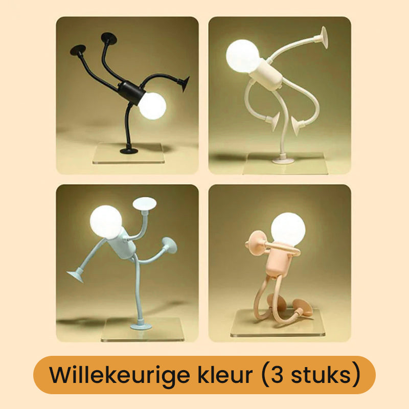 💥Uitverkoop 50% korting🌟Veranderlijke vorm Grappige Sportsman Nachtlamp