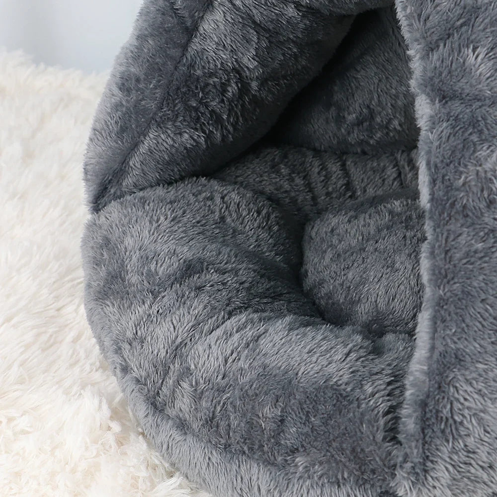 CharmPaws® Kalmerend Zacht Grot Bed - Voor Katten & Kleine Honden