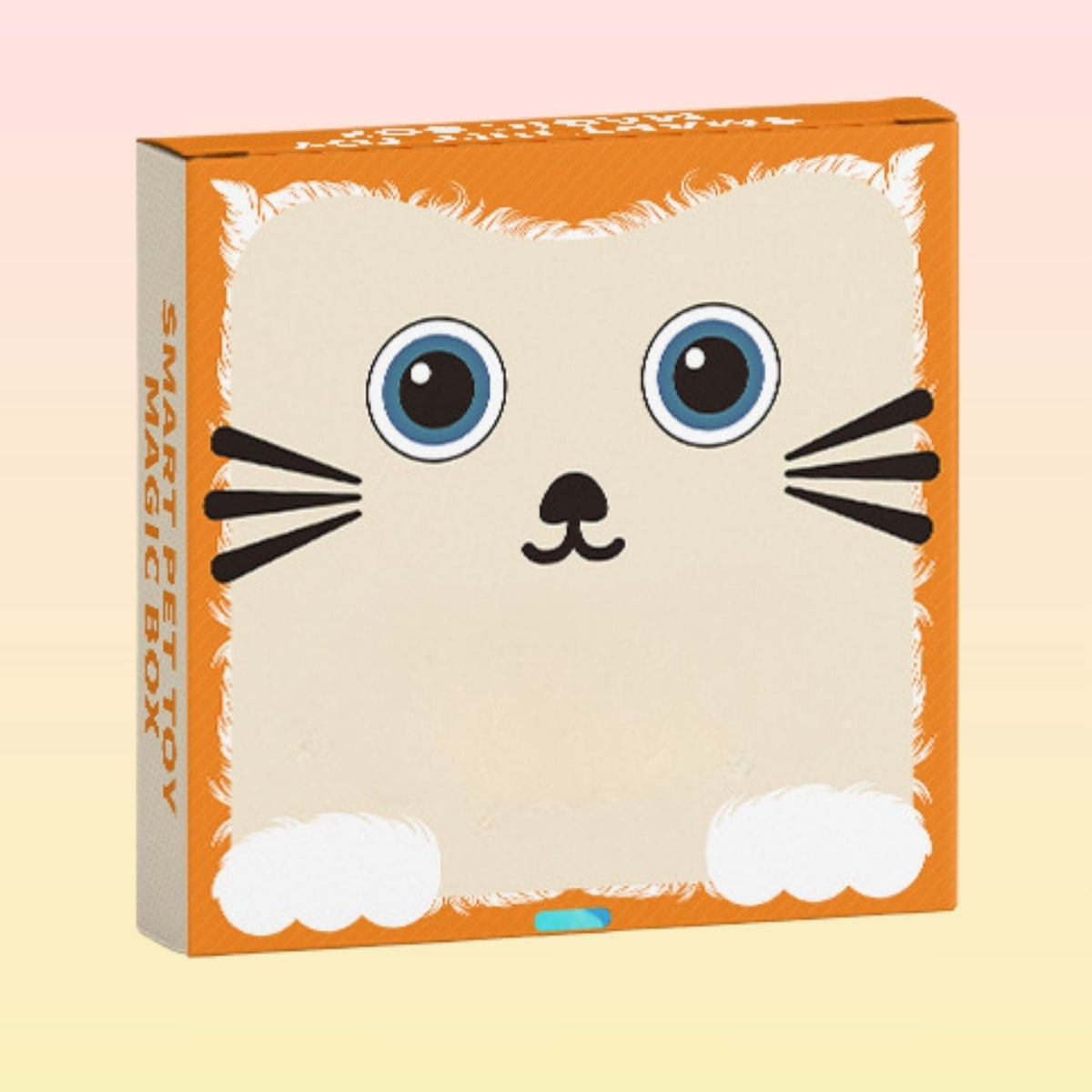 Slimme Kaasdoos Kattenspeelgoed | Interactief Jaagspeelgoed met Draaiend Veertje