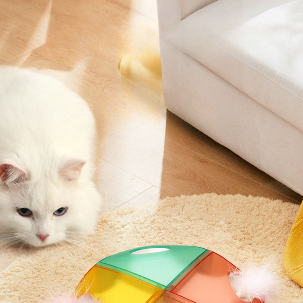 Uitdagend Kattenveer Speelgoed | Eindeloze Pret voor Slimme Katten