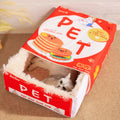 Snack Box Kattenbed | Volledig Omhuld, Veilig & Gezellig Bed voor Katten