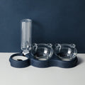 Voerbak en waterdispenser voor katten en kleine honden 3-in-1