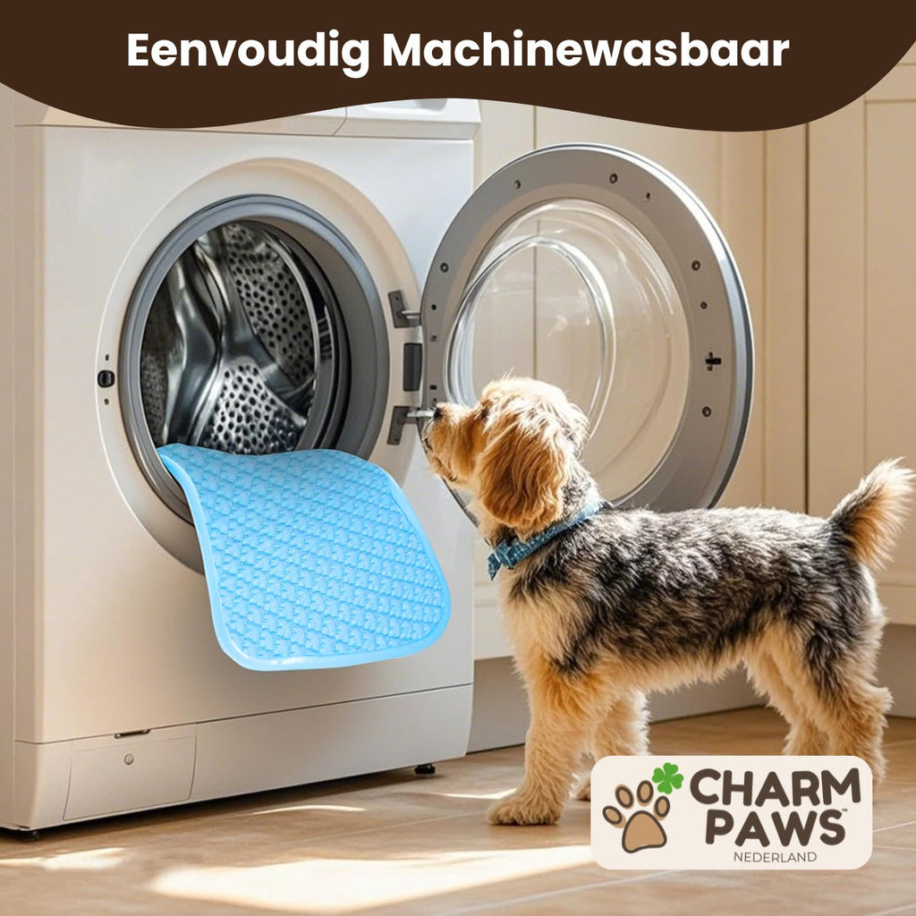 CharmPaws® IcyNap - Zelfkoelende Ligmat voor Huisdieren
