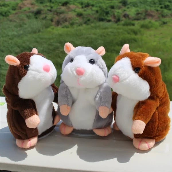 🎄Pratende hamster pluche speelgoed