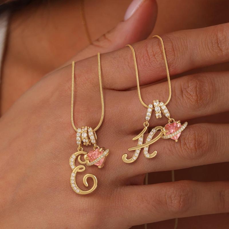 💖Laatste dag 50% KORTING✨3-laags kettingen met initialen A-Z🎀