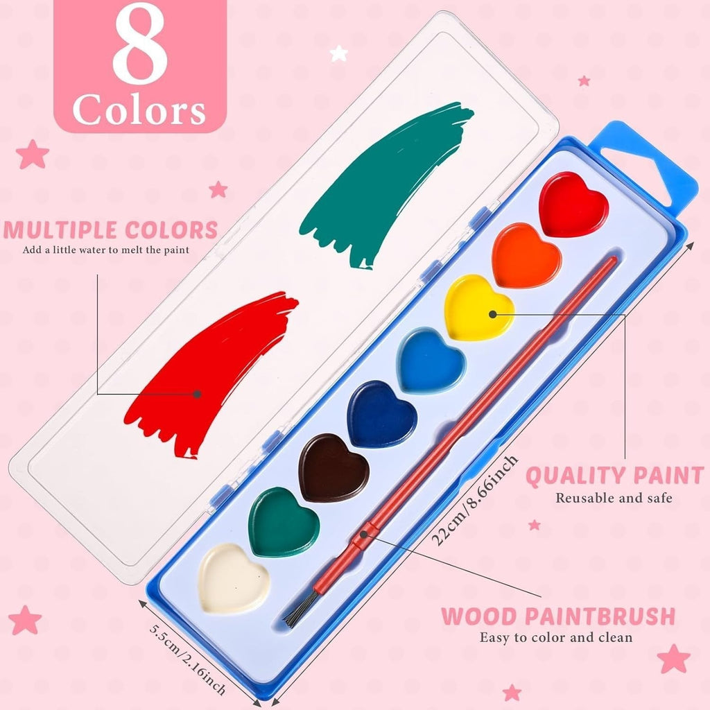💖Valentijnsdag Hot Sale🔥Mini-aquarelverfsetjes