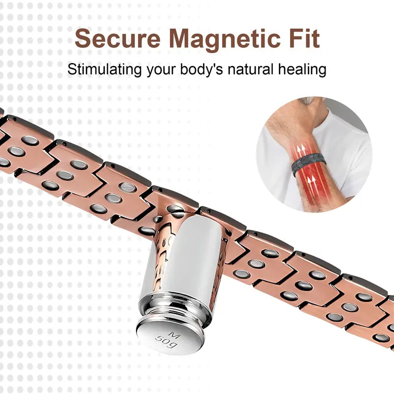 🏆50K+ VERKOCHT✨ Drievoudige magneetarmband 💨 Verbeter de bloedsomloop zonder pillen