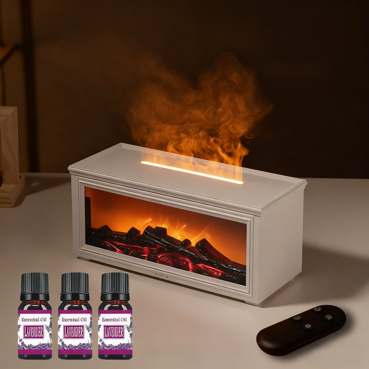 🎁2026 Nieuw binnen 50% KORTING💥🌙 Gezellige vlam-look + rustgevende mist 📉 Vandaag 50% korting – mis het niet!