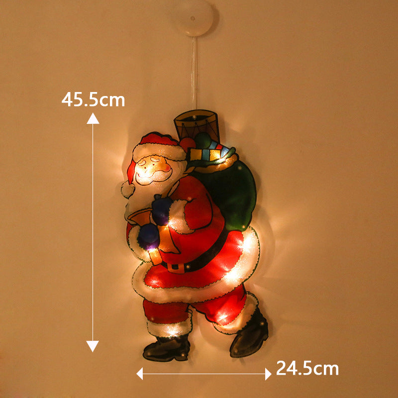 ⛄Kerstmis voorverkoop🎄 Kerstmis raamhangende lampjes💡