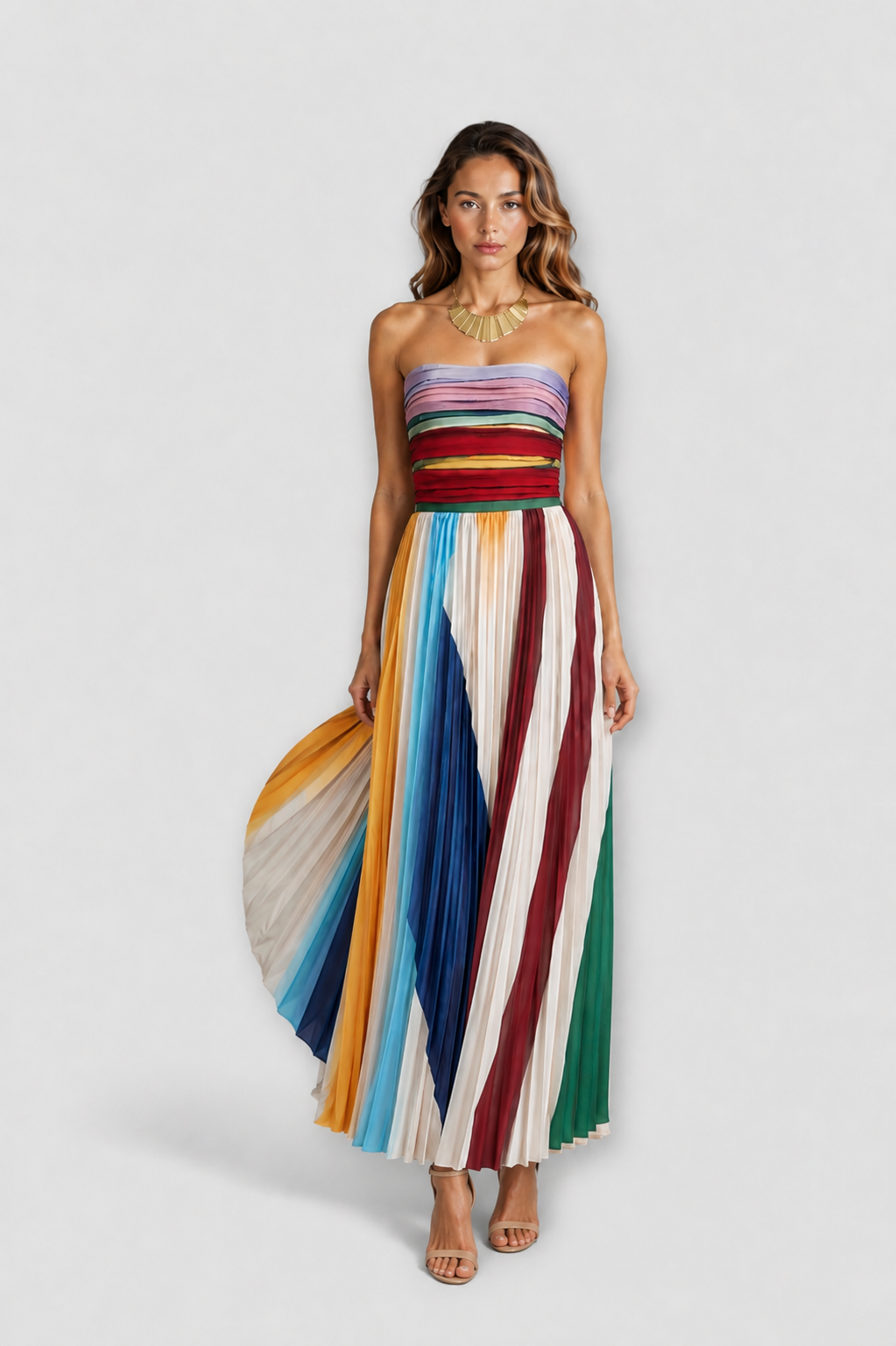 Evelyn | Elegante Lange Jurk