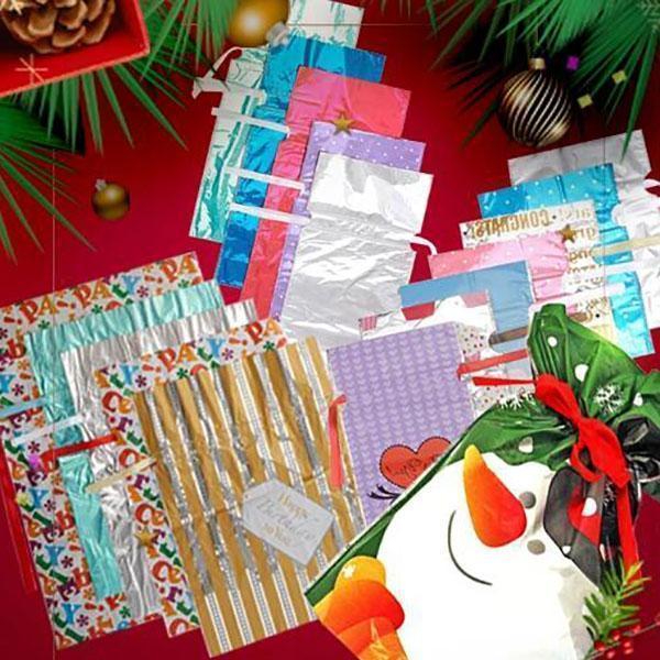Beste Cadeau - Trekkoord Kerstcadeauzakken