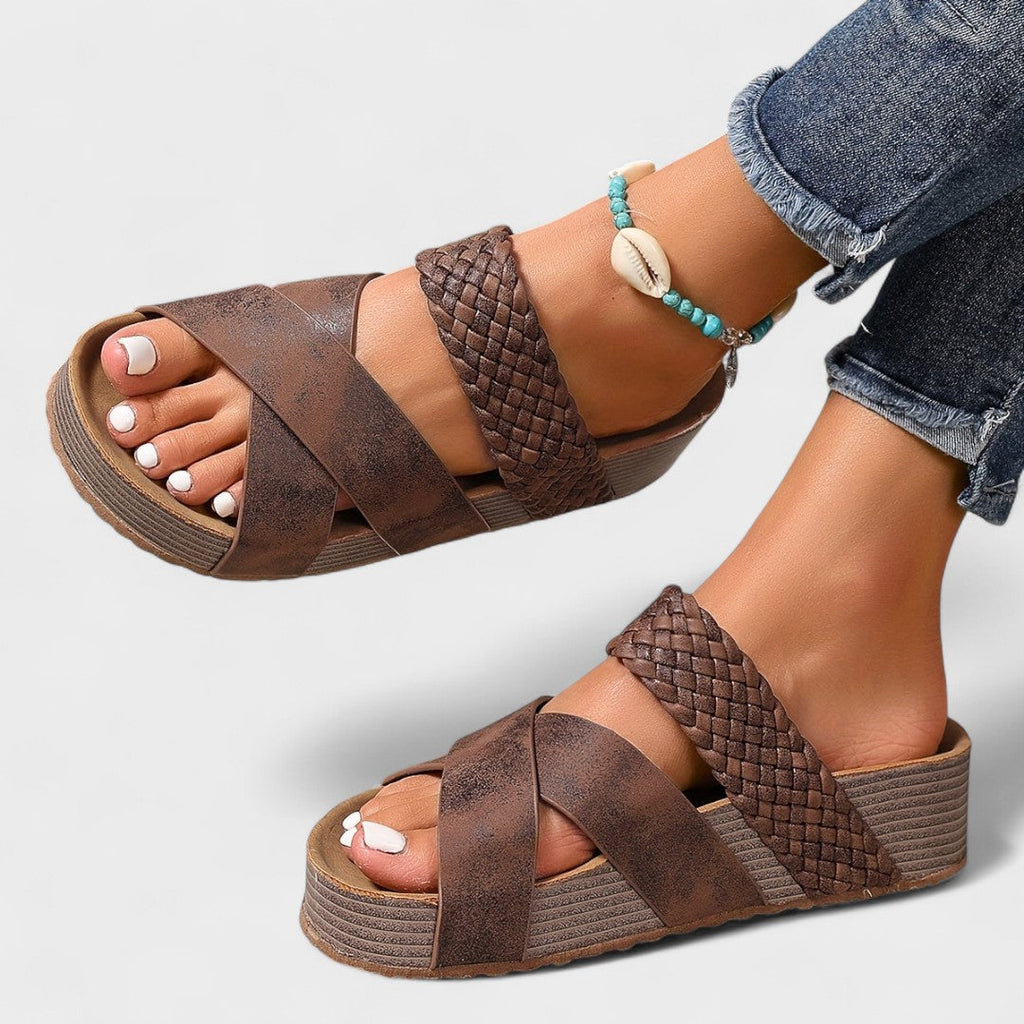 Laura - Orthopedische sandalen van leer