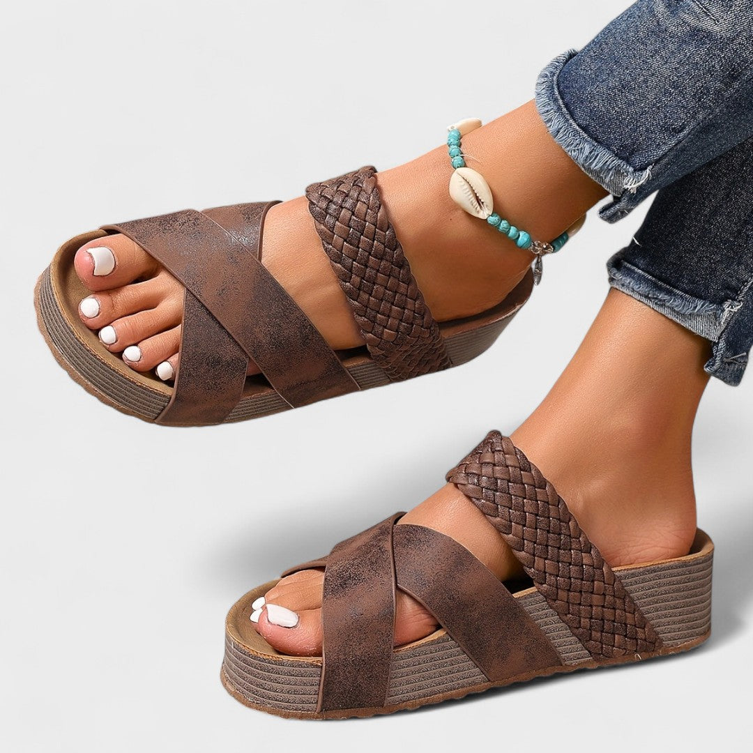 Laura - Orthopedische sandalen van leer