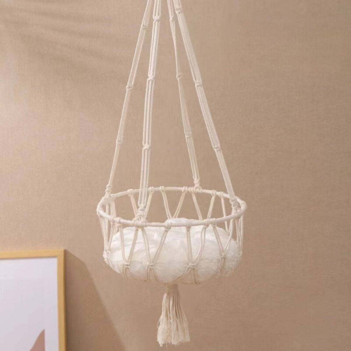 Katten Hangmand Touw | Comfortabele Katoenen Schommel