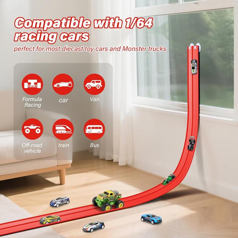 Doe-het-zelf Hot Wheels Racebaan Racetoyspeelgoed 🚗✨