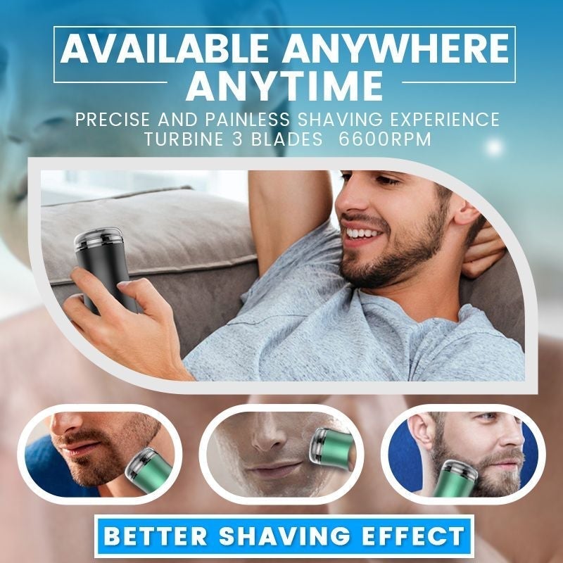 🔥🔥🔥Kerstuitverkoop【 Superhoge korting】——🪒Wasbare elektrische scheerapparaat in zakformaat