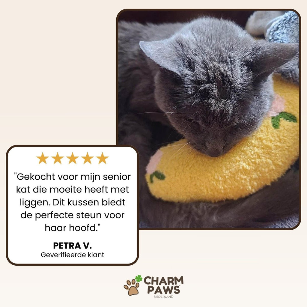 CharmPaws® Kalmerend Kussen - Voor Katten & Kleine Honden