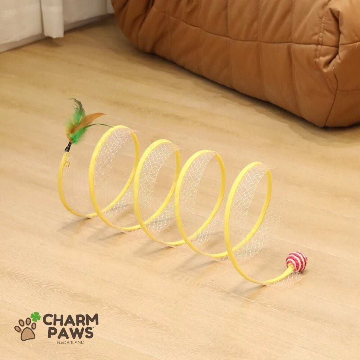 CharmPaws® Katten Spiraal Speeltunnel