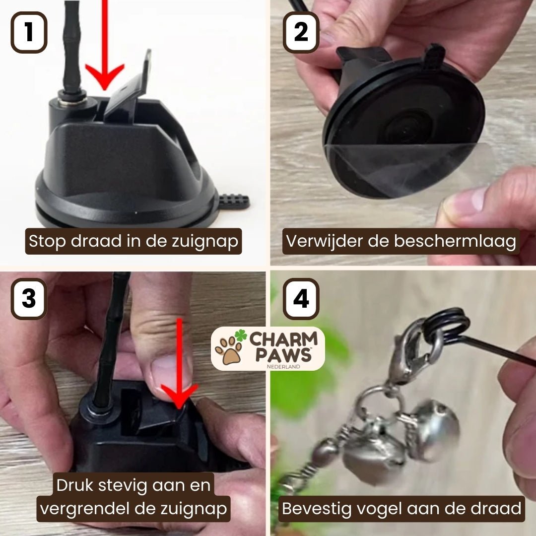CharmPaws® Vogel Jacht-Simulator Set Original