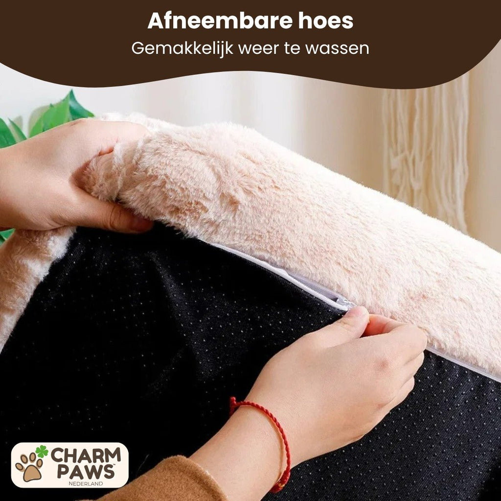 CharmPaws® Luxe Kalmerende Sofa - Voor Katten & Kleine Honden