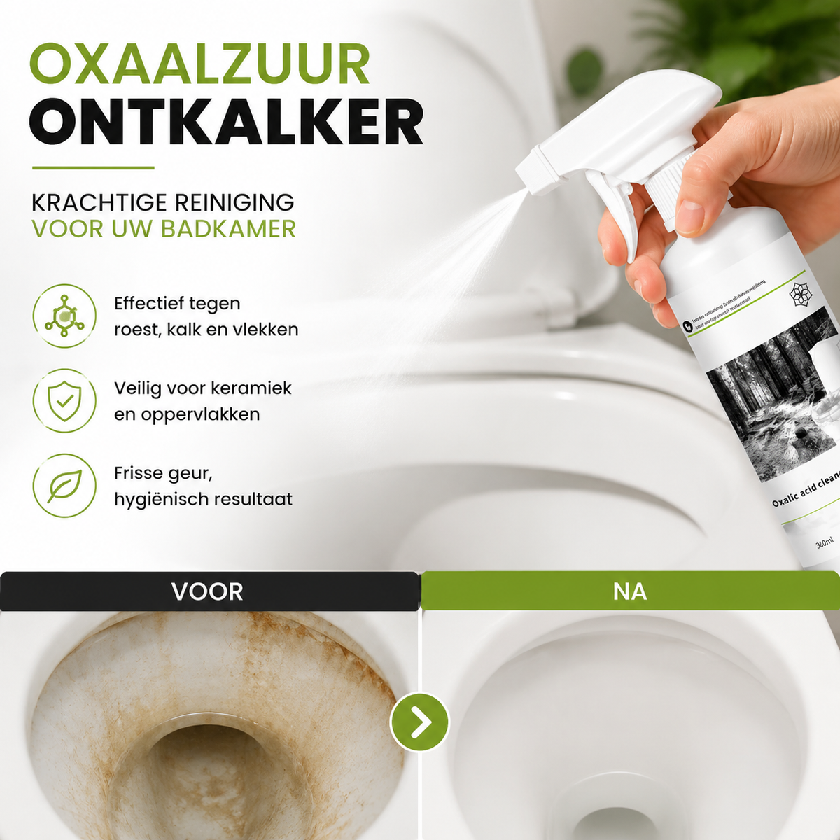 🎁2026 Nieuw binnen 50% KORTING💥Multifunctionele Ontkalker met Oxaalzuur voor Vlekverwijdering