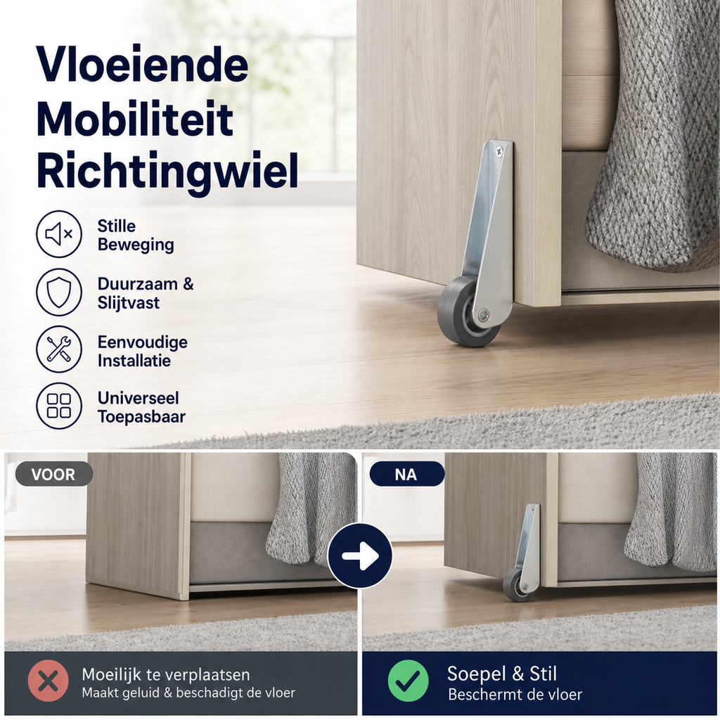 🔥Hete verkoop - Koop 1 gratis 1🔥Vloeiende Mobiliteit Richtingwiel