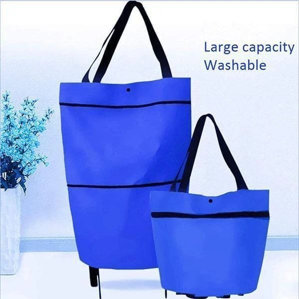 🔥HOT SALE 50% UIT🔥2-in-1 boodschappentas Opvouwbare groene tas