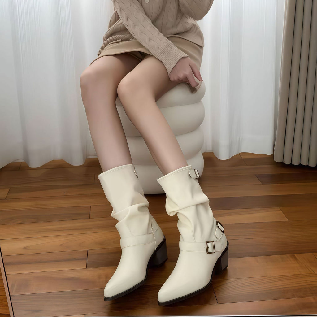 Margarida | Elegante Casual Boots met Middelhoog Hiel