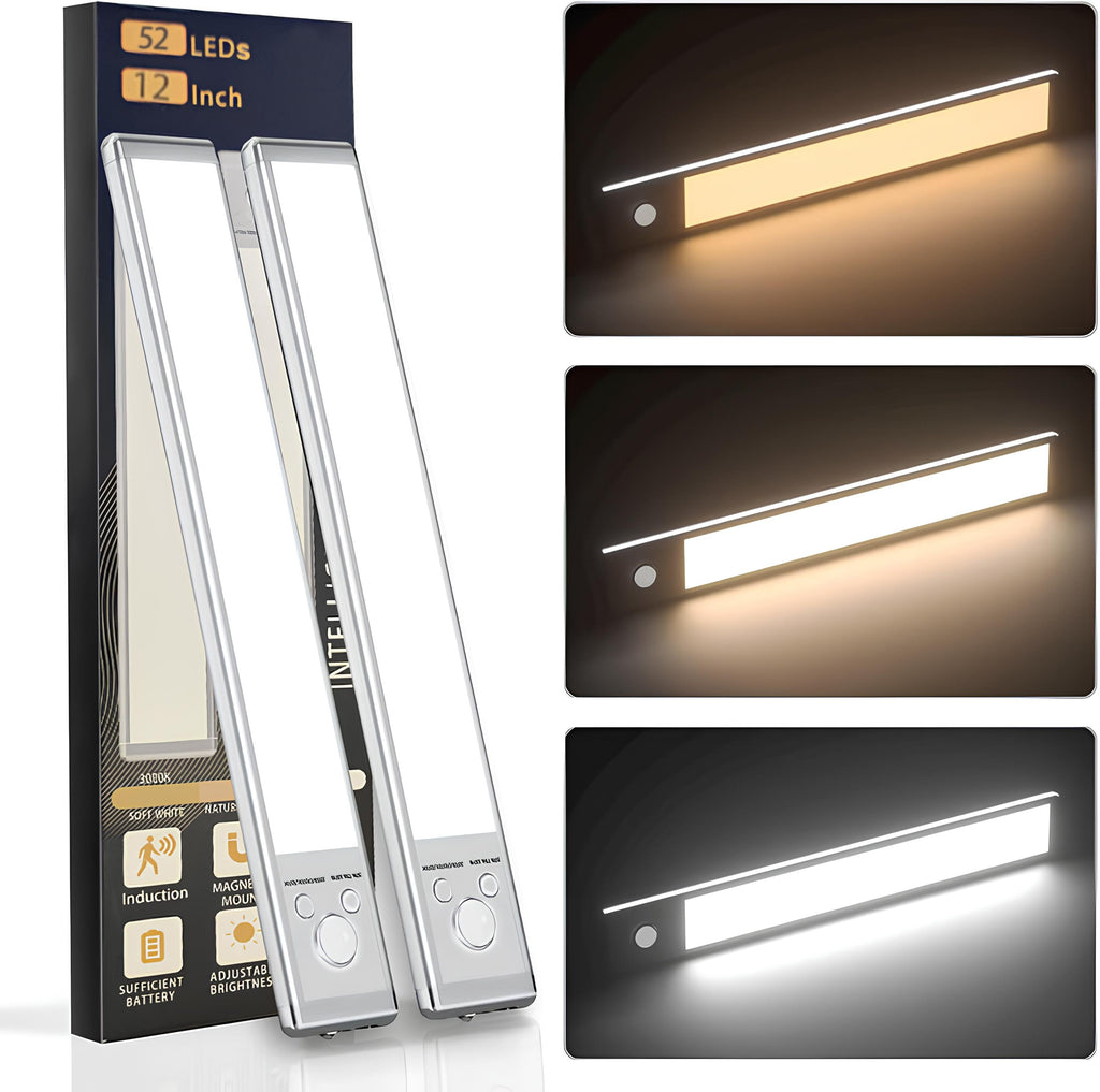🏆 Hot Sale - 50% KORTING 🔥3-kleuren verlichting Punch-free Smart Sensor magnetische oplaadbare LED-lampjes
